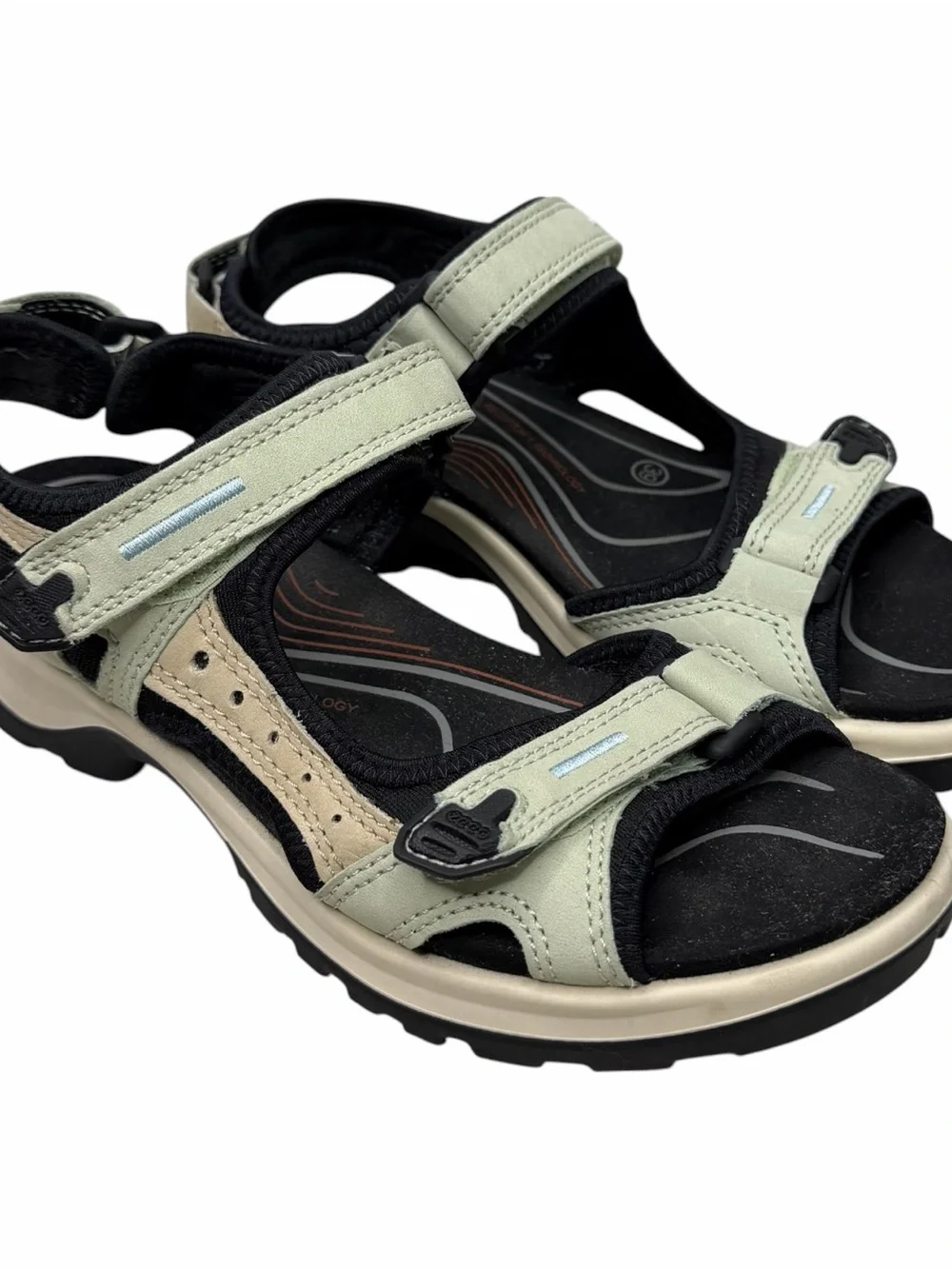 ECCO Yucatan Women's Sandals Hiking Offroad Adjustable Gorpcore EU 39/ US 8-8.5
